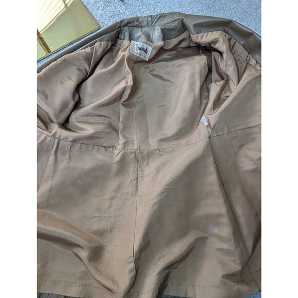 Vintage Leather Blazer Jacket - Picture 8 of 8